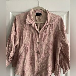 Rachel Comey Printed swing blouse